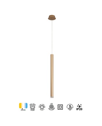 CALA * COLGANTE 1L LED 6W - ORO